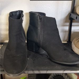 Black booties